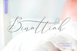 Binattiah: A Modern Script Font for Polished Web Design