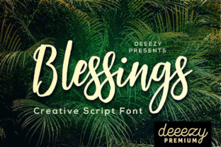 Blessings Script Font for Modern Web Design
