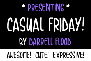 Casual Friday: The Perfect Script Font for Approachable Branding