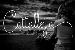 Cattalleya: The Perfect Handwritten Script Font for Crafters and Sellers