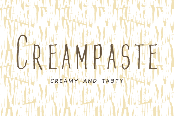 Creampaste Typeface: A Script Amp for Polished Brand Identity