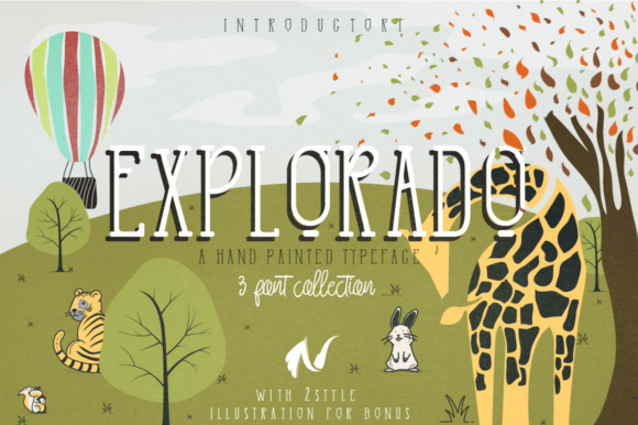 Explorado: A Whimsical Script Font for Handmade Crafts and Printables