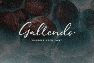 Gallendo: The Handwritten Script Font for Scroll-Stopping Design