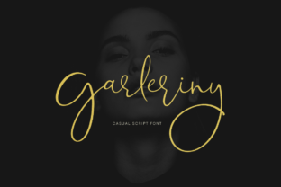 Garleriny: A Fresh Handmade Script Font for Creative Makers