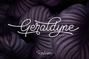 Geraldyne: The Script Amp Typeface That Elevates Small Business Branding