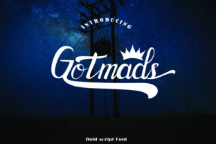 Gotmads: A Painterly Script Font for Creative Brand Identity