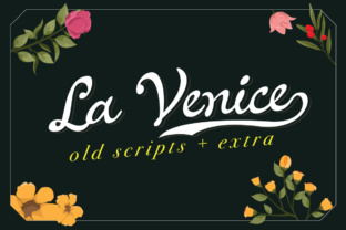La Venice: A Modern Vintage Script for Standout Brand Identity