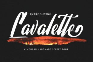 Lavalette Typeface: Elevating Editorial Design with Painterly Script