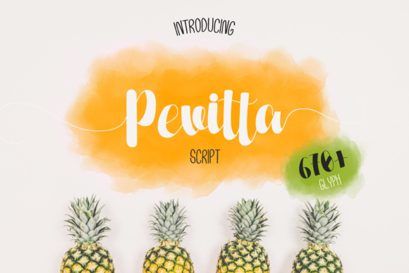 Pevitta: The Sweet, Sassy Handwritten Typeface for Crafters