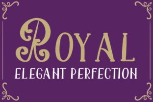 Royal Elegant Typeface: Elevate Brand Visuals with Script Amp Typography