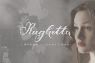 Rughetta: A Modern Calligraphy Typeface for Elegant Brand Identity