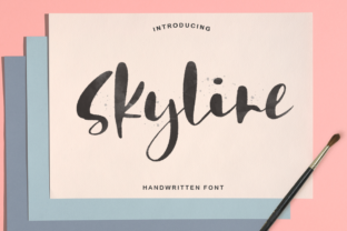 Skyline Typeface: Adding Charm to Digital Layouts