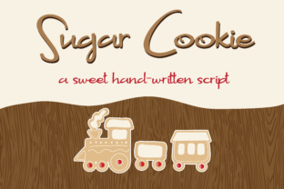 Sugar Cookie Typeface: A Handwritten Script for Authentic Branding