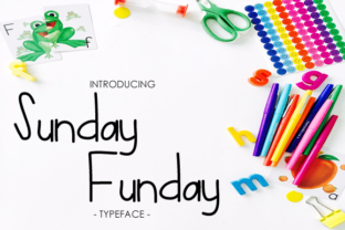 Sunday Funday: A Relaxed Script Font for Modern Editorial Design