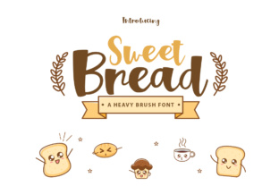 Sweet Bread: A Handwritten Script Font for Cheerful Digital Branding