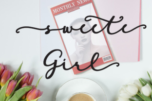 Sweete Girl: A Modern Script Typeface for Elegant Web Design