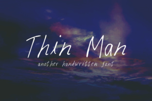 Thin Man Typeface Review: A Rugged Script for Handmade Brands