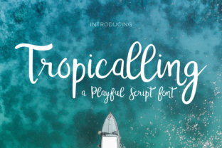 Tropicalling Typeface Review: Elevating Campaign Visuals