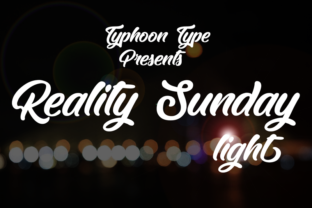 Upgrade Your Brand Identity With the Reality Sunday Light Typeface