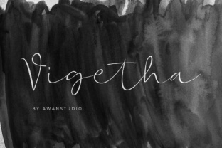 Vigetha: The Elegant Script Typeface for Handmade Branding