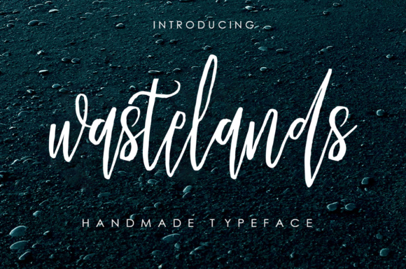 Wastelands Typeface: Elevating Brand Identity with Elegant Script Design