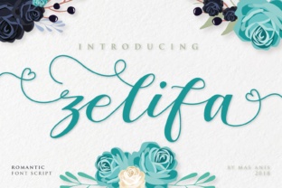 Zelifa Typeface Review: A Modern Handwritten Script for Brand Identity